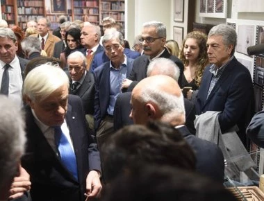 Πρ.Παυλόπουλος: Εγκαινίασε την «Στέγη Γραμμάτων Κωστής Παλαμάς» στην Πάτρα (φωτό)